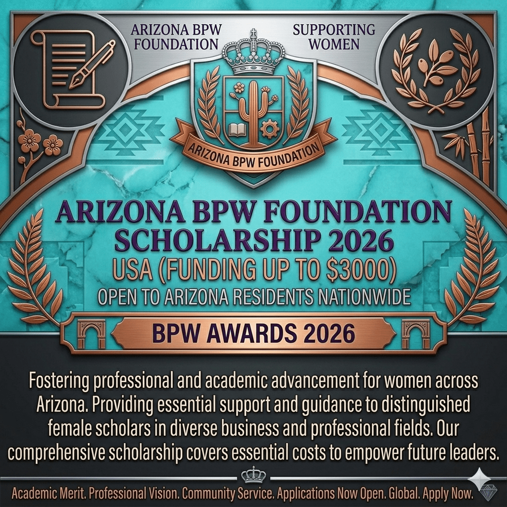 Arizona BPW Foundation Scholarship 2026 Application.