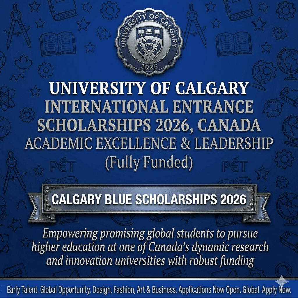 University of Calgary International Entrance Scholarship 2026 Canada Guide