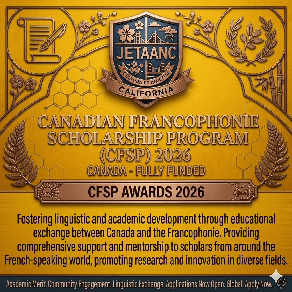 Canadian Francophonie Scholarship Program 2026 Canada Fully Funded.