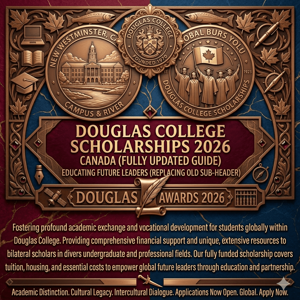 Douglas College Scholarships 2026 Canada International Student Application Guide