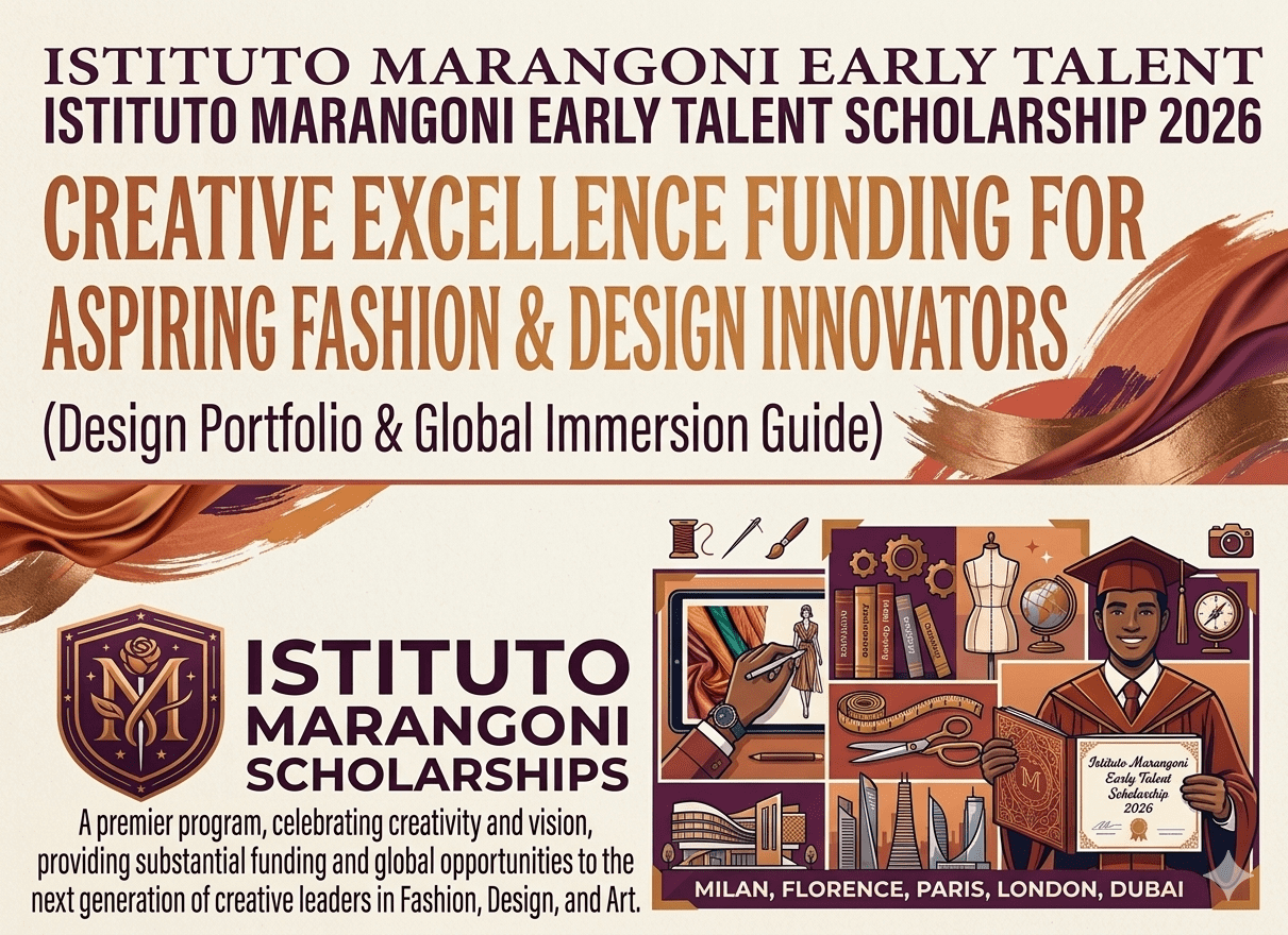 Marangoni Scholarship 2026 Scholarship Fashion Design Study Europe