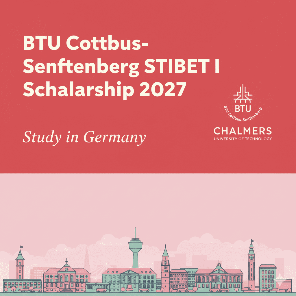 BTU Cottbus-Senftenberg STIBET I Scholarship 2027 Germany.