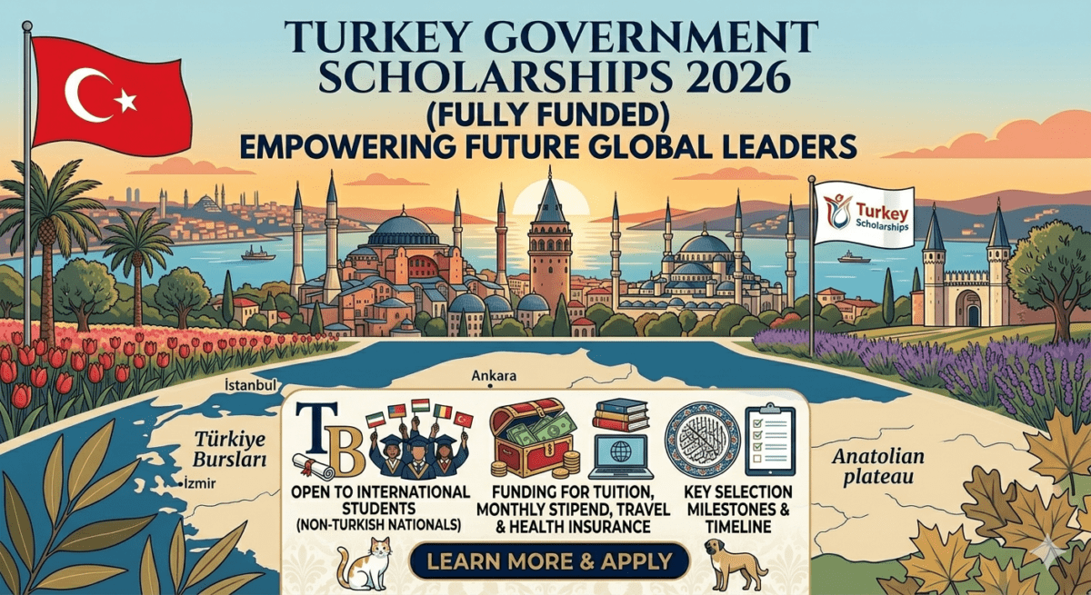 Turkey Government Scholarships 2026