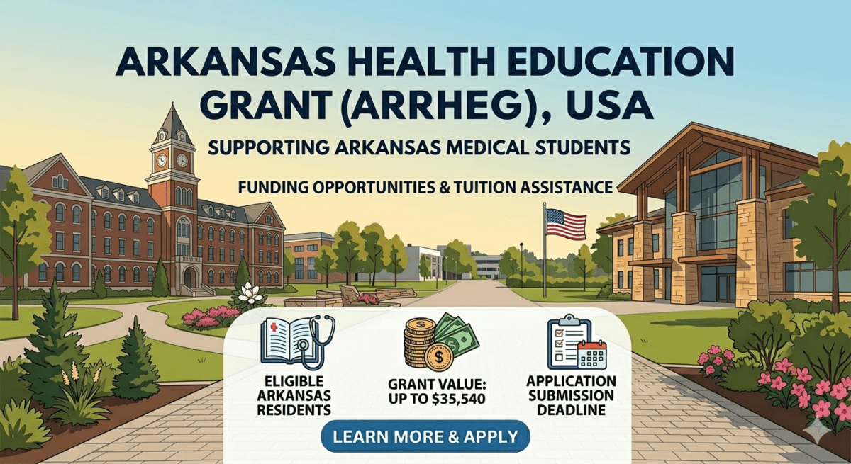 Arkansas Health Education Grant ARHEG 2026 USA Medical Student Funding Guide