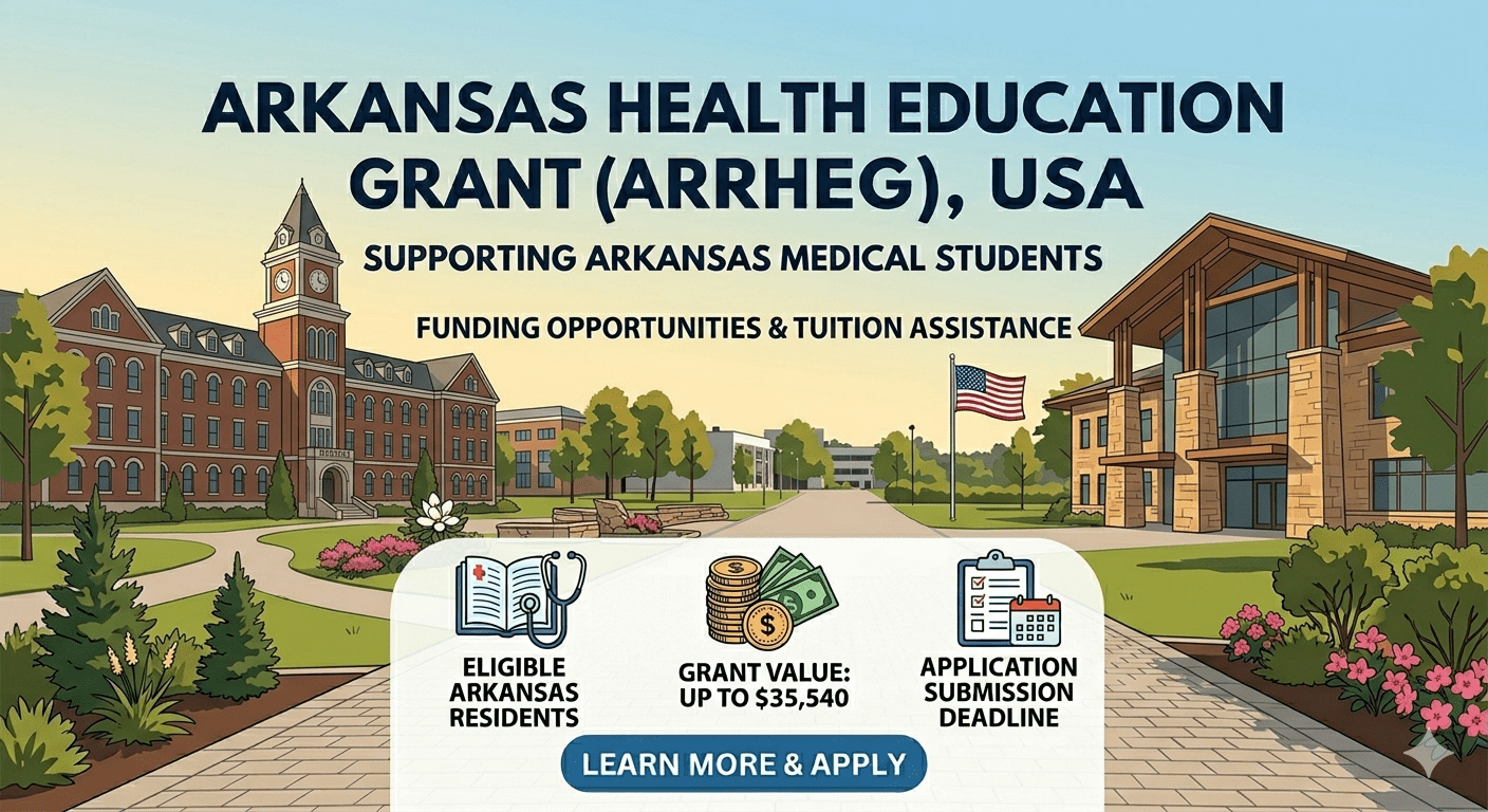 Arkansas Health Education Grant ARHEG 2026 USA Medical Student Funding Guide