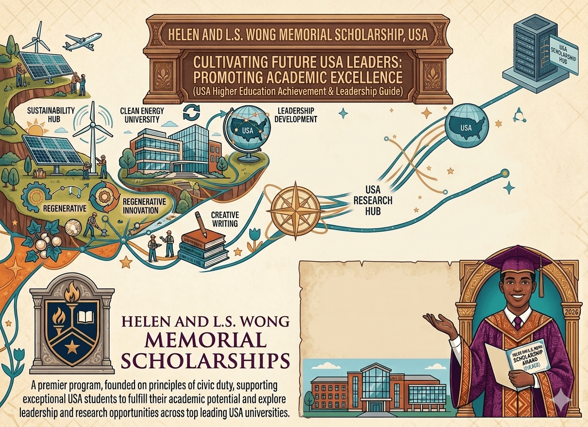 Wong Scholarship 2026 Fully Funded Study USA