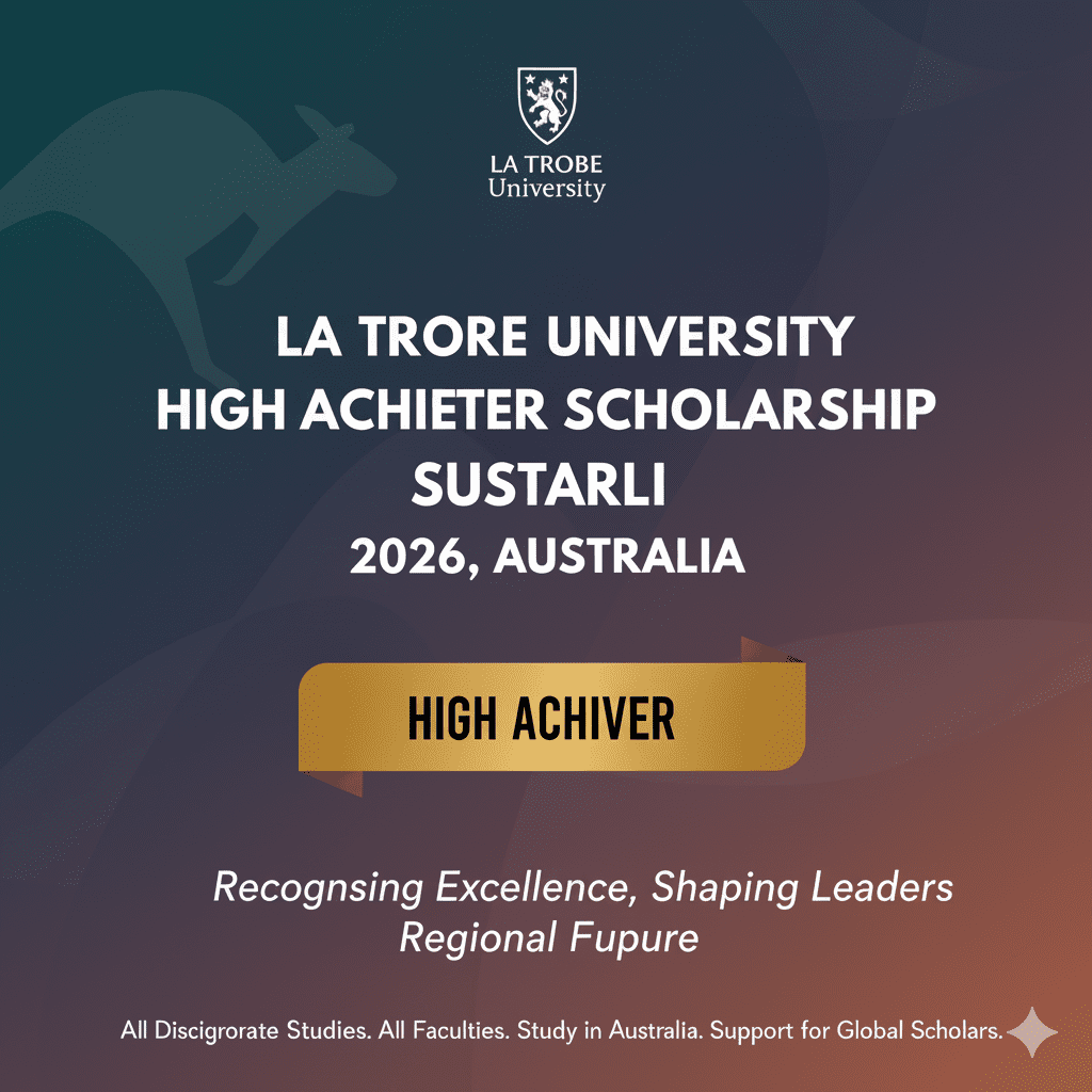 La Trobe High Achiever Scholarship 2026 Australia International Student Fee Reduction