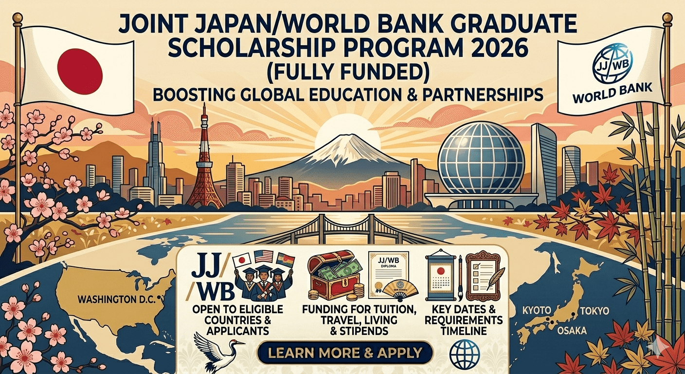 World Bank Scholarship 2026 JJWBGSP Guide