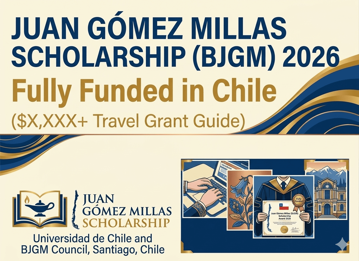 BJGM Scholarship 2026 Fully Funded Chile