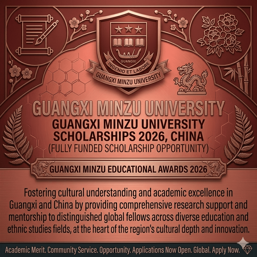 Guangxi Minzu University Scholarships 2026 China Fully Funded.