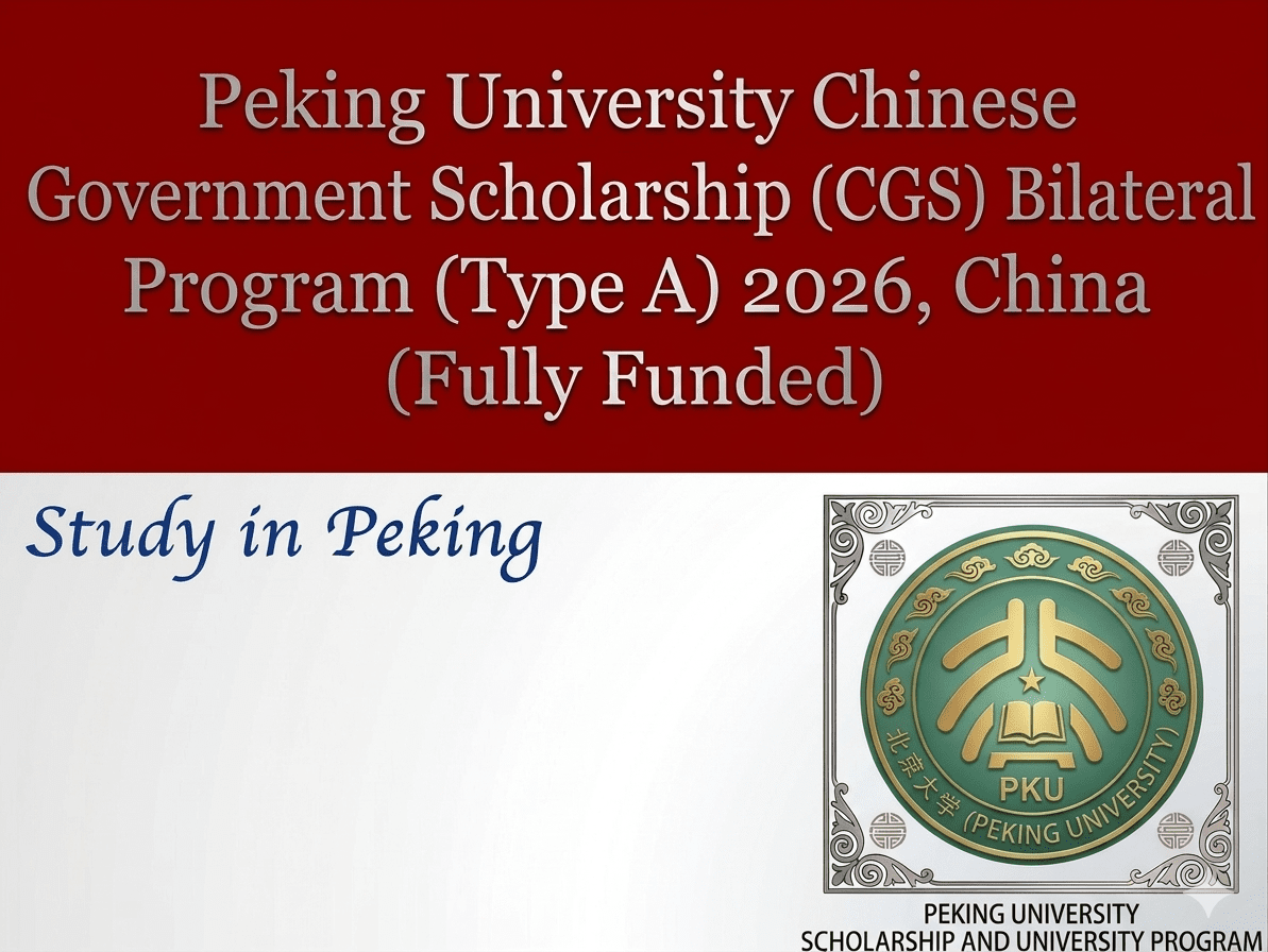 Peking CSC 2026 Scholarship Fully Funded Study China Peking University PKU