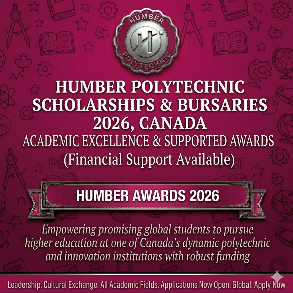 Humber Polytechnic Scholarships and Bursaries 2026 Toronto