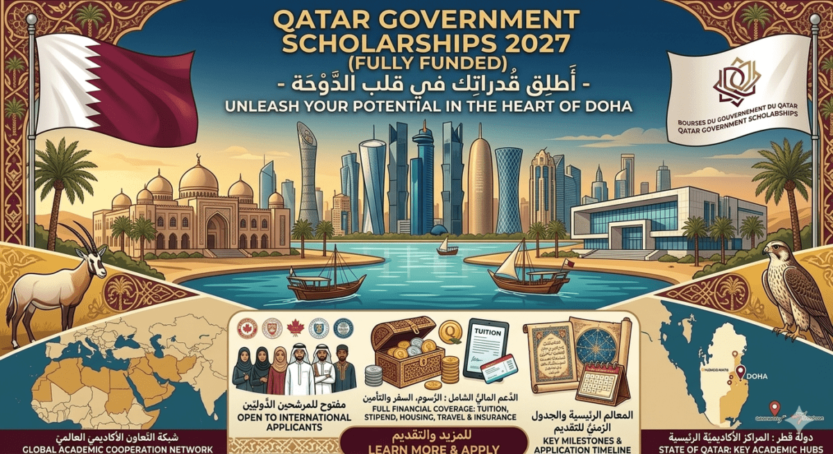 Qatar Government Scholarship 2027 Fully Funded Official Guide