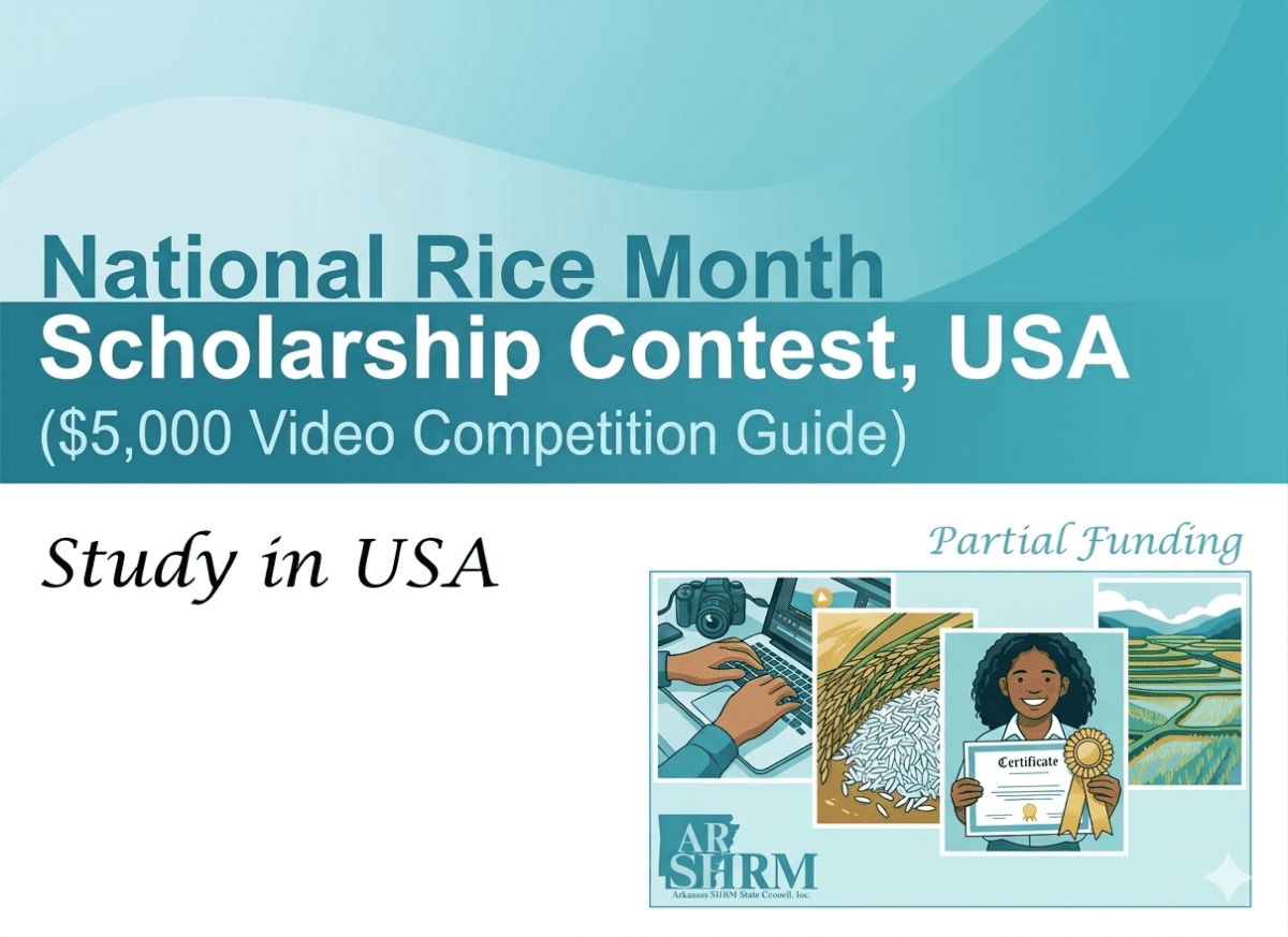 Rice Month Scholarship 2026 Video Contest USA