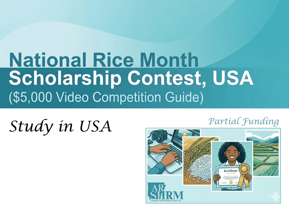 Rice Month Scholarship 2026 Video Contest USA