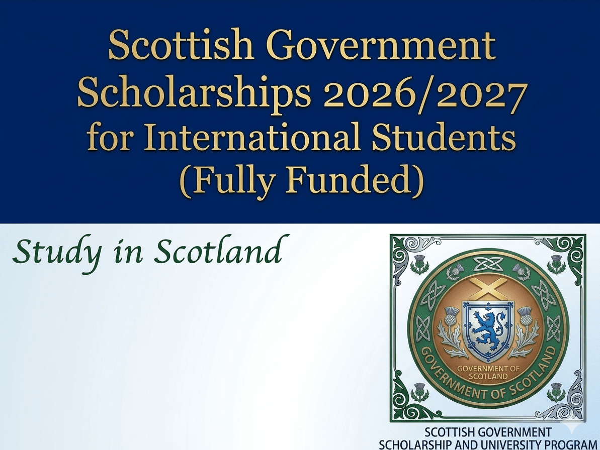 Scotland Scholarship 2025 Scholarship Fully Funded Study Scotland UK Master's Degree