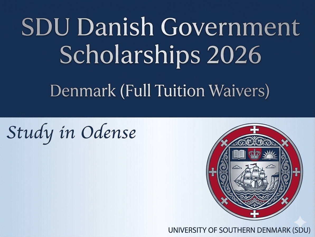 SDU Scholarship 2026 Scholarship Fully Funded Study Denmark University of Southern Denmark