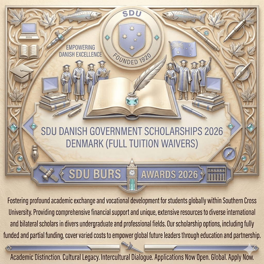 SDU Danish Government Scholarships 2026 Denmark Master's Full Tuition Waiver Guide