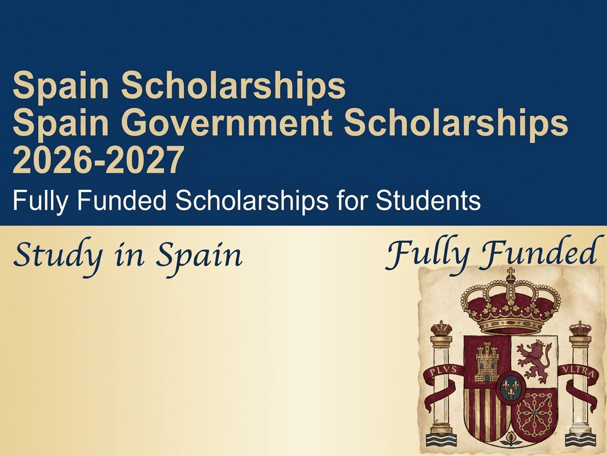 Spain Scholarship 2027 Scholarship Fully Funded Study Spain Europe