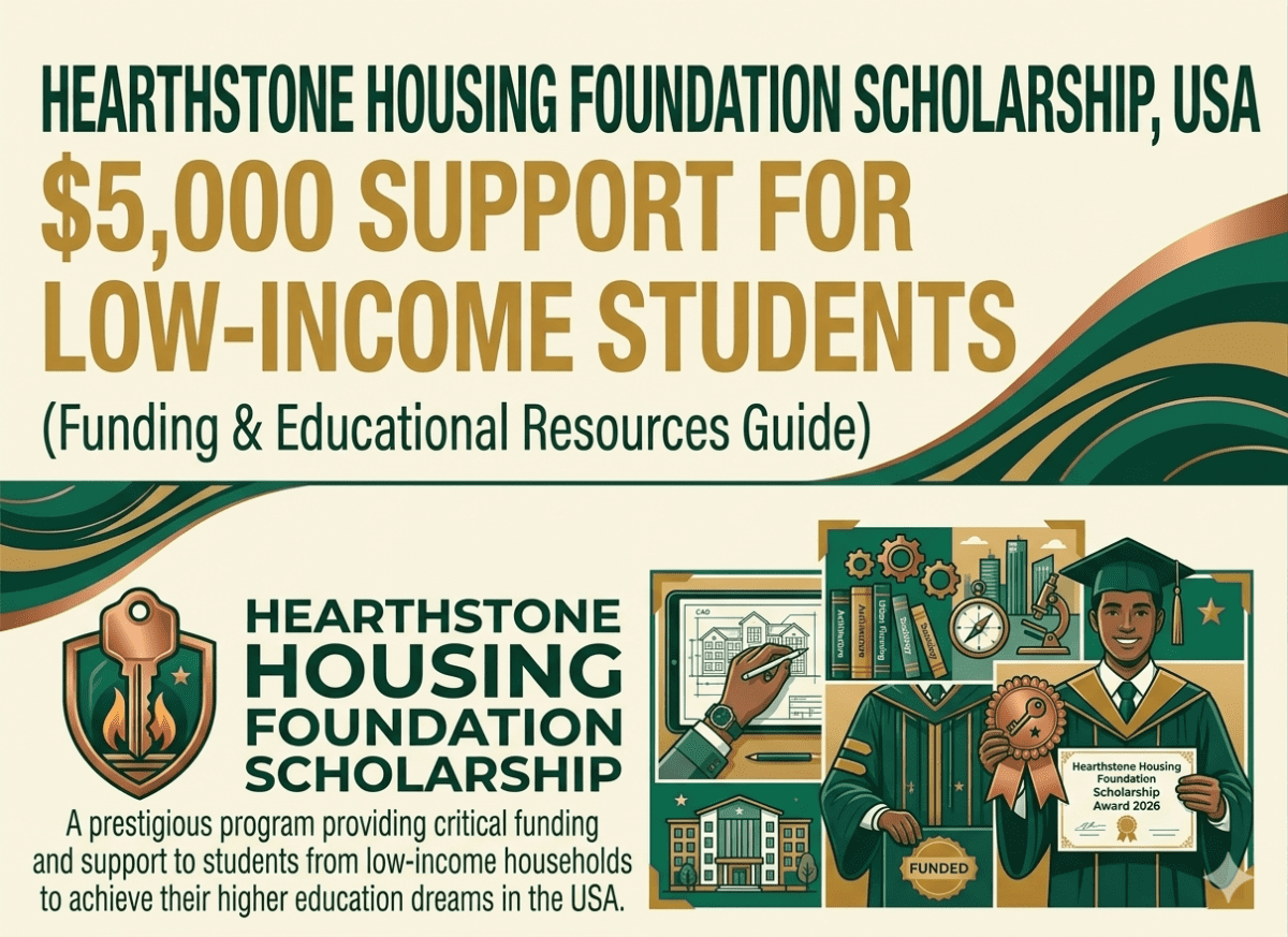 Hearthstone Scholarship 2026 Scholarship Fully Funded Study USA