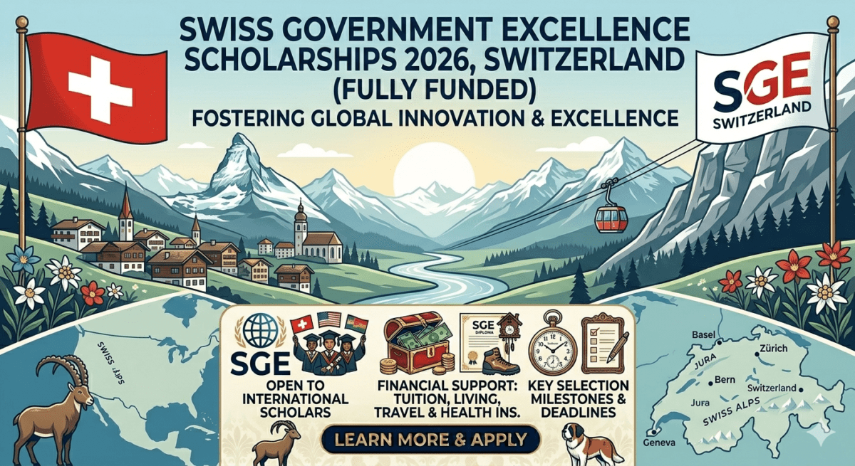 Swiss Government Scholarship 2026 Guide