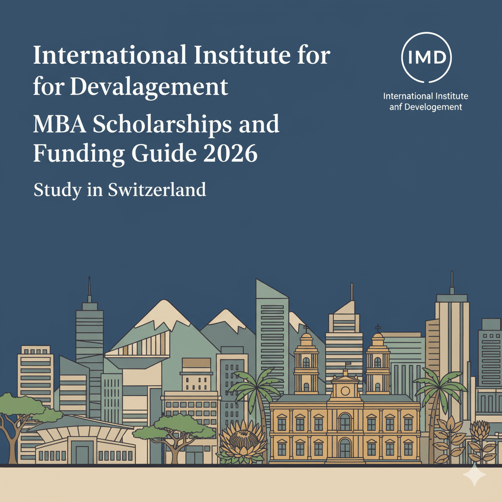 IMD MBA Scholarships 2026 Switzerland.