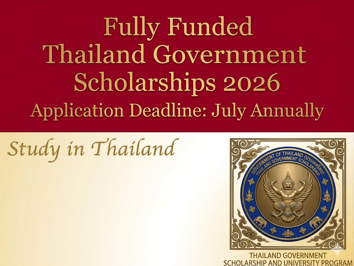 Thailand Scholarship 2026 Scholarship Fully Funded Study Thailand TICA Govt