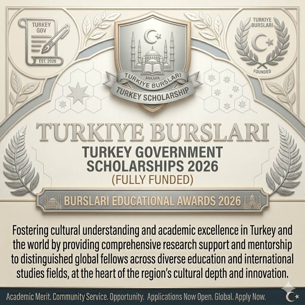 Turkey Government Scholarships 2026 Fully Funded Türkiye Bursları Application Guide