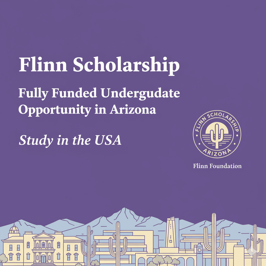 Flinn Scholarship 2026 USA Arizona Fully Funded Undergraduate.