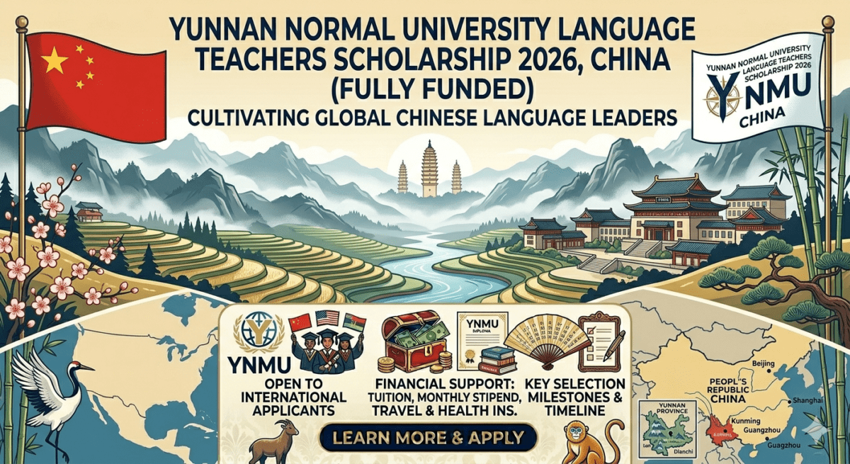 Yunnan University Scholarship 2026 Fully Funded China