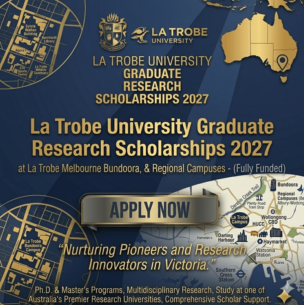 La Trobe Scholarship 2027 Amazing Fully Funded.