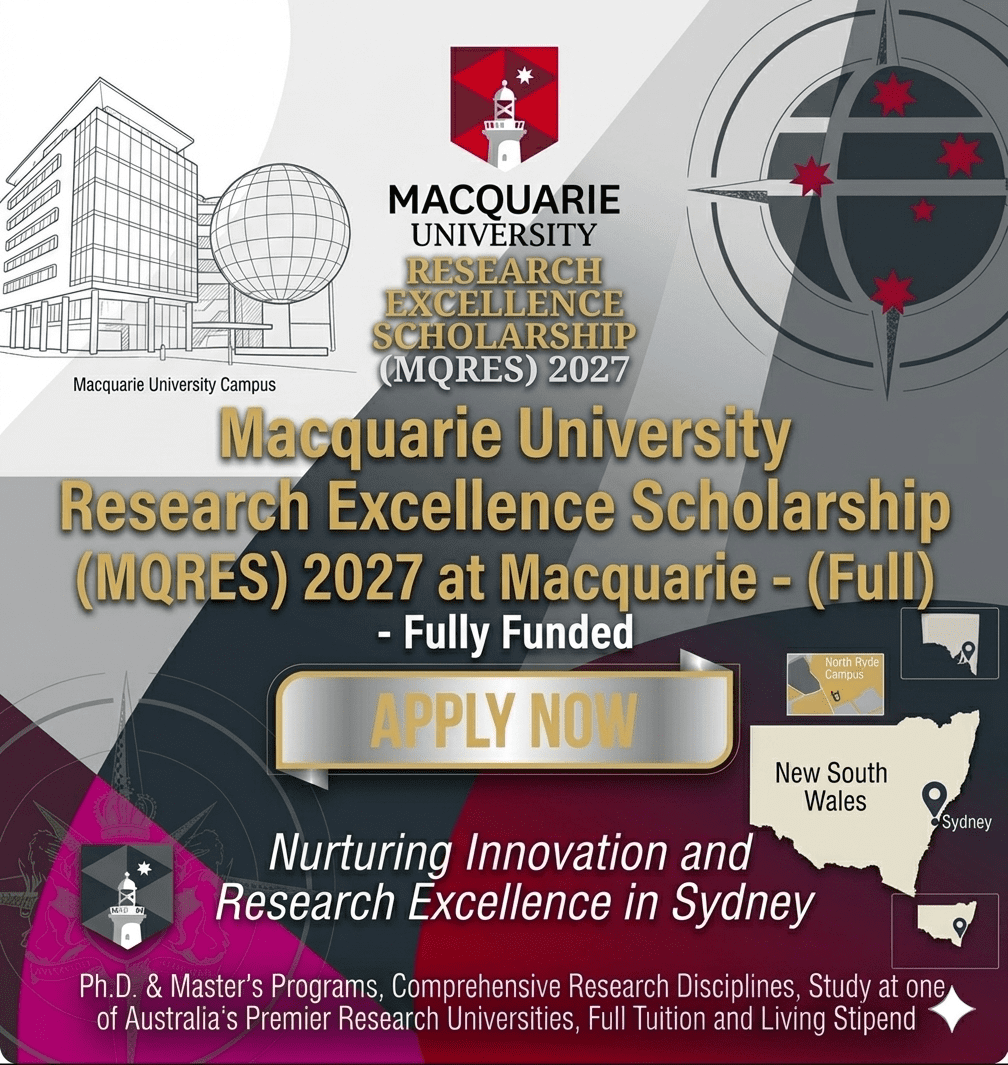 MQRES Scholarship 2027 Amazing Fully Funded.