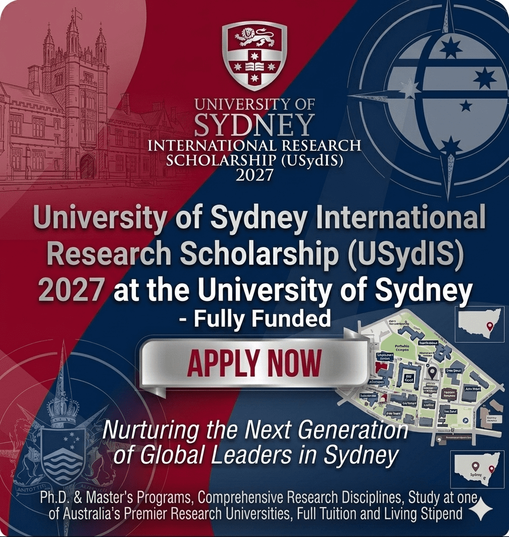 USydIS Scholarship 2027 Amazing Fully Funded.