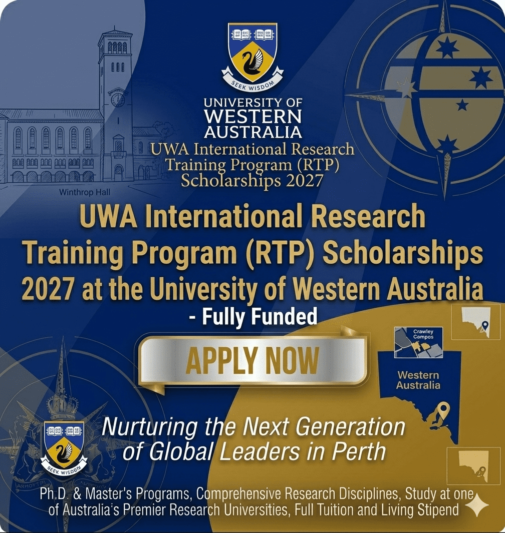 UWA Scholarship 2027 Amazing Fully Funded.