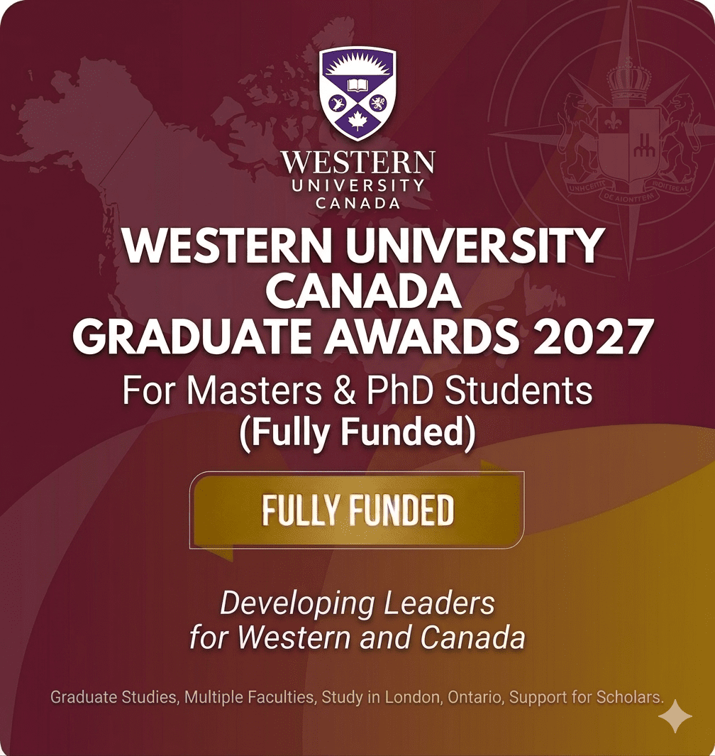 Western University Graduate Awards 2027 Canada.