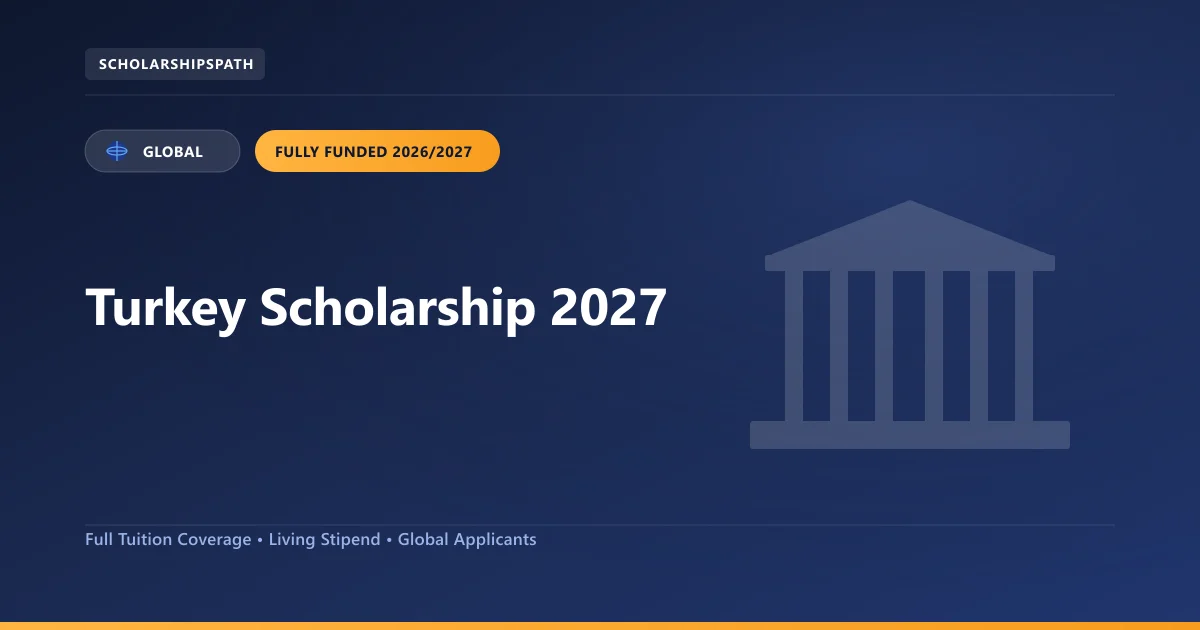 Turkey Scholarship 2027 2026 Guide and Eligibility